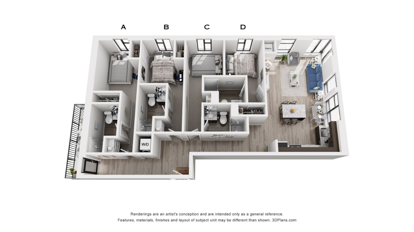4E Floor Plan