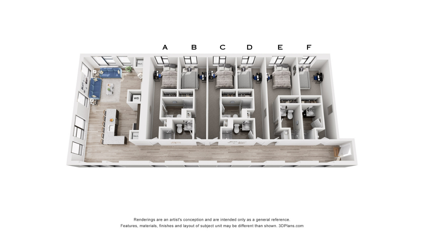 6B Floor Plan