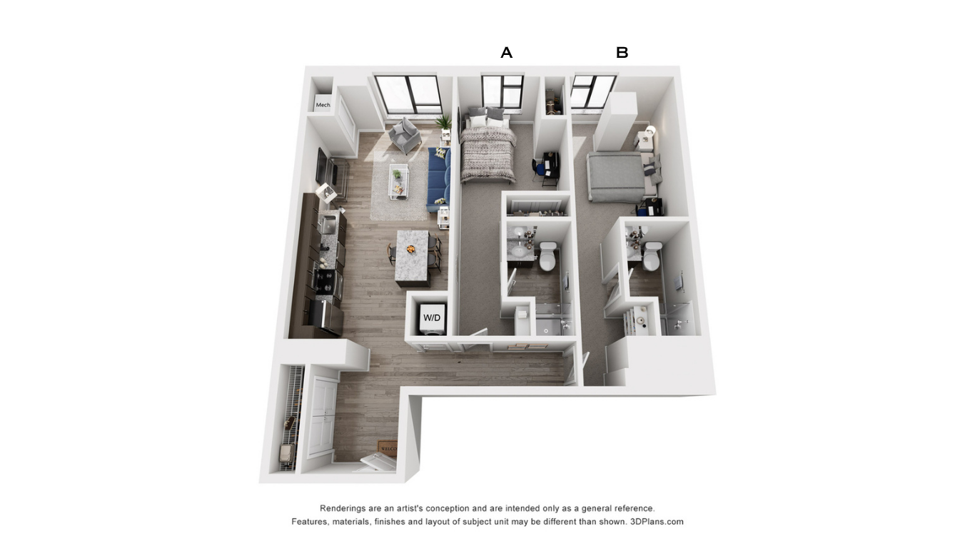 2B Floor Plan Image