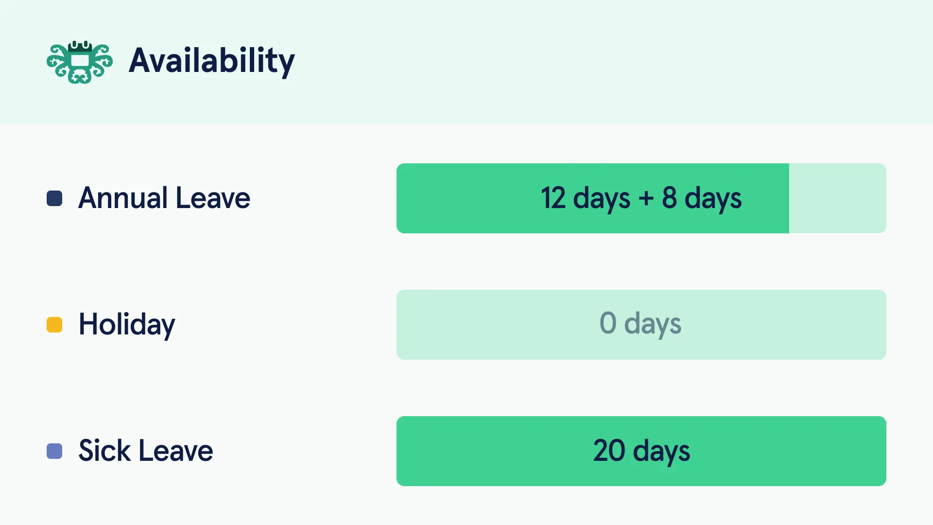 Time off - Leave management for modern teams Calamari HRIS Software