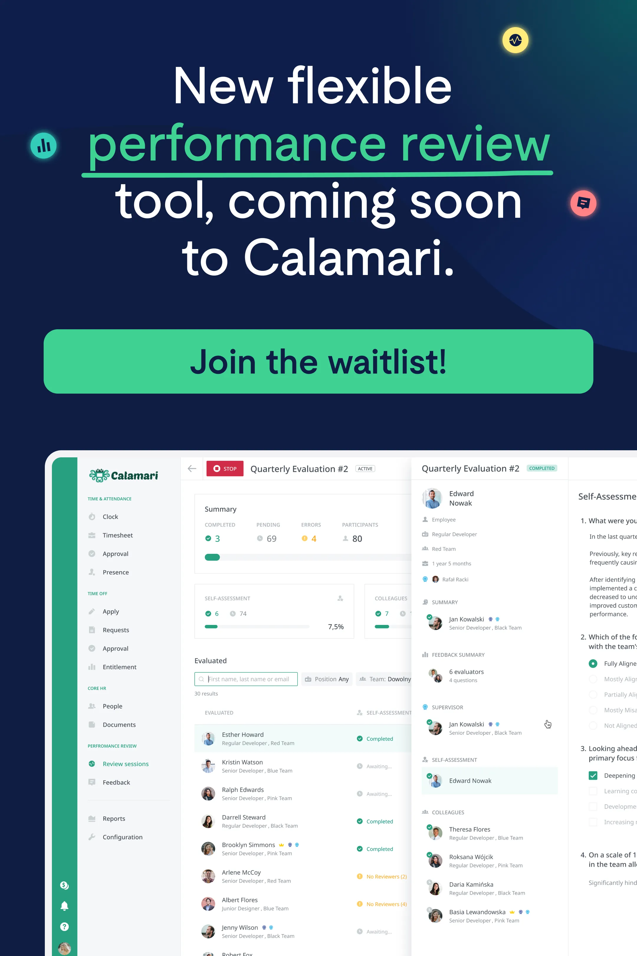 Join the waitlist for Performance Review