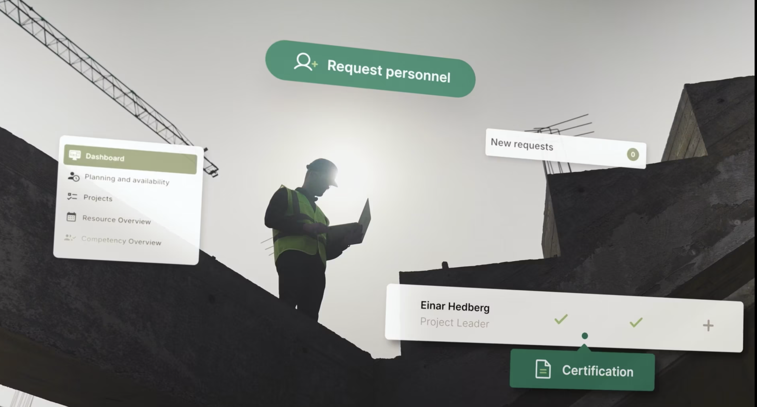 Resource planning in the construction industry