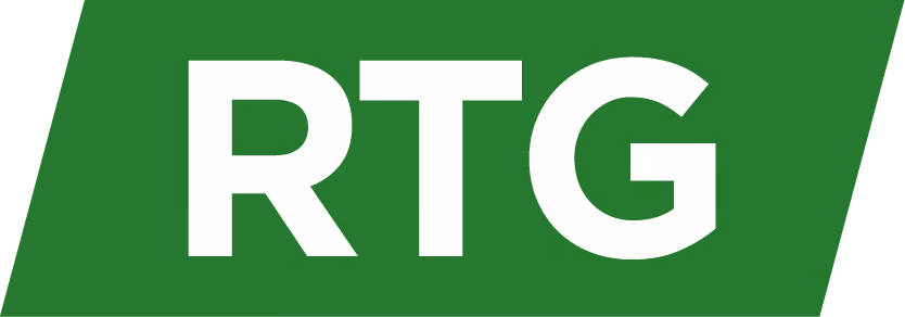 FairCom RTG icon—green parallelogram with 'RTG' in white lettering