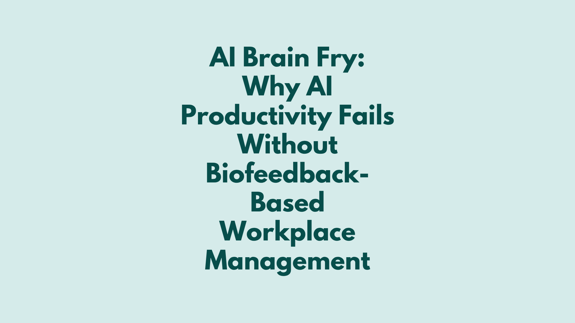 Abstract visualization of AI Brain Fry and mental overload: A human brain (fiery red/orange) is under stress due to complex interaction with blue, geometric AI data networks. Symbolizes the need for Biofeedback Prevention in corporate health management.