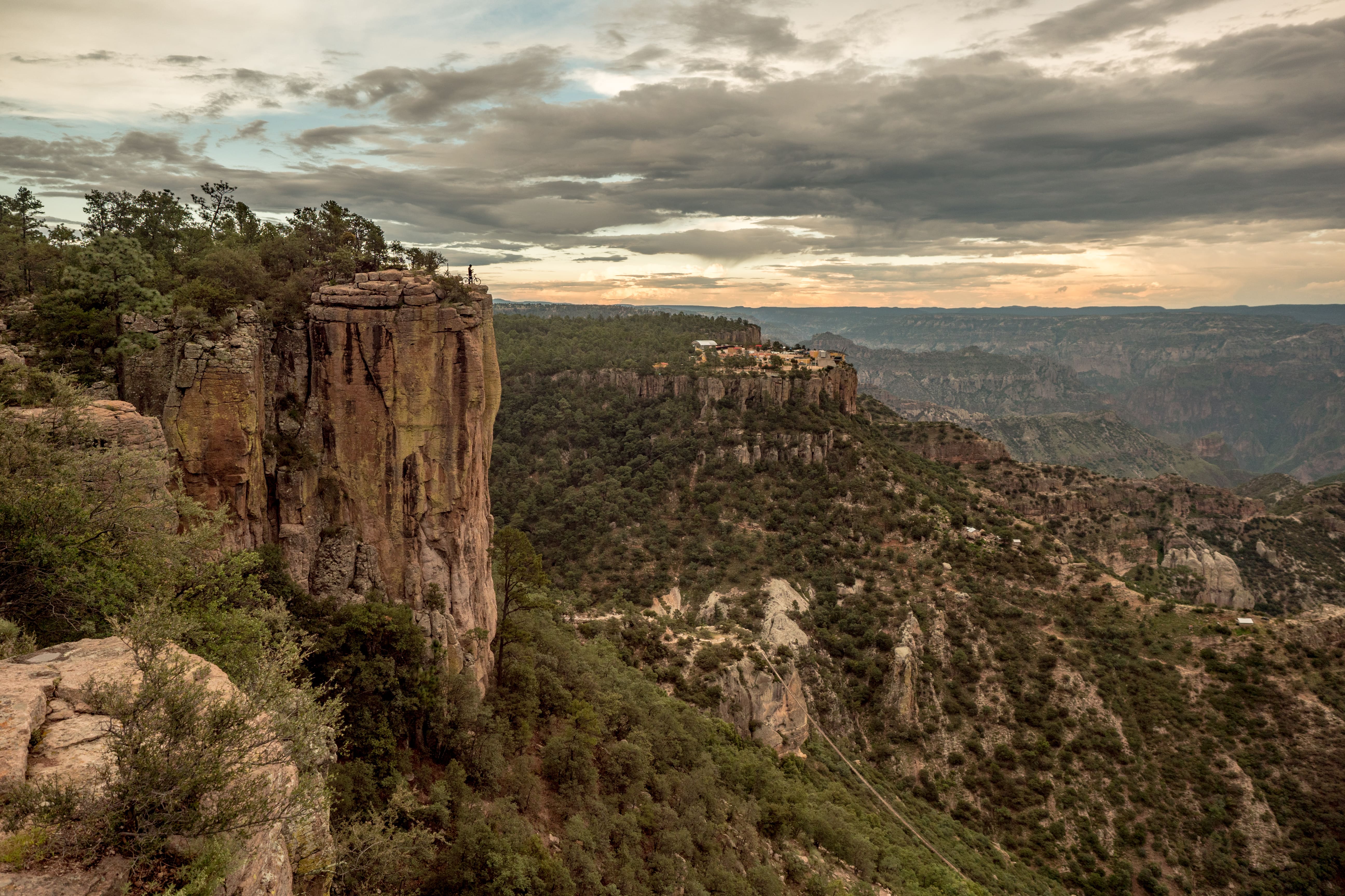 Paisaje de Barrancas del Cobre en Chihuahua