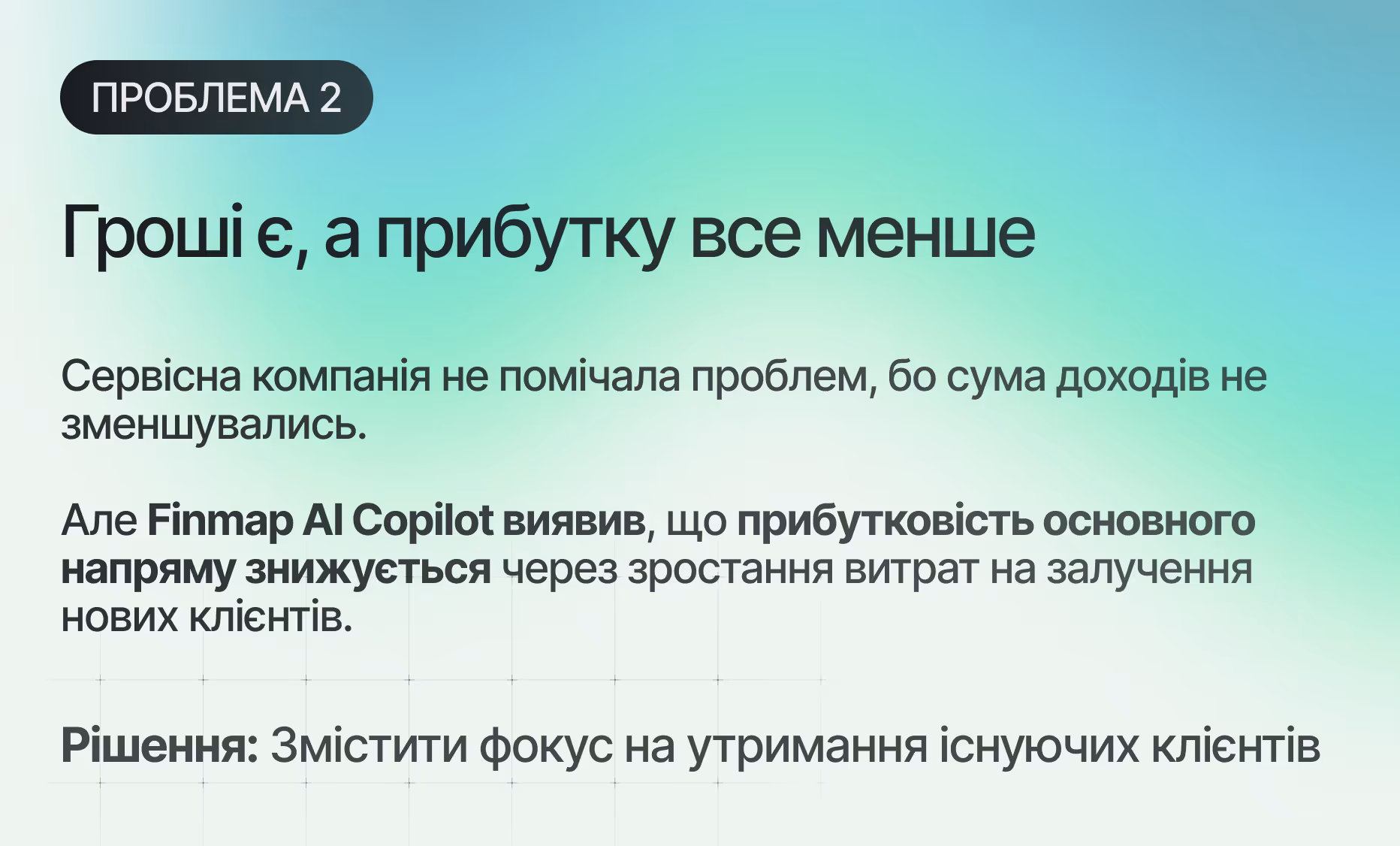Рішення фінансових кейсів від Finmap AI Copilot