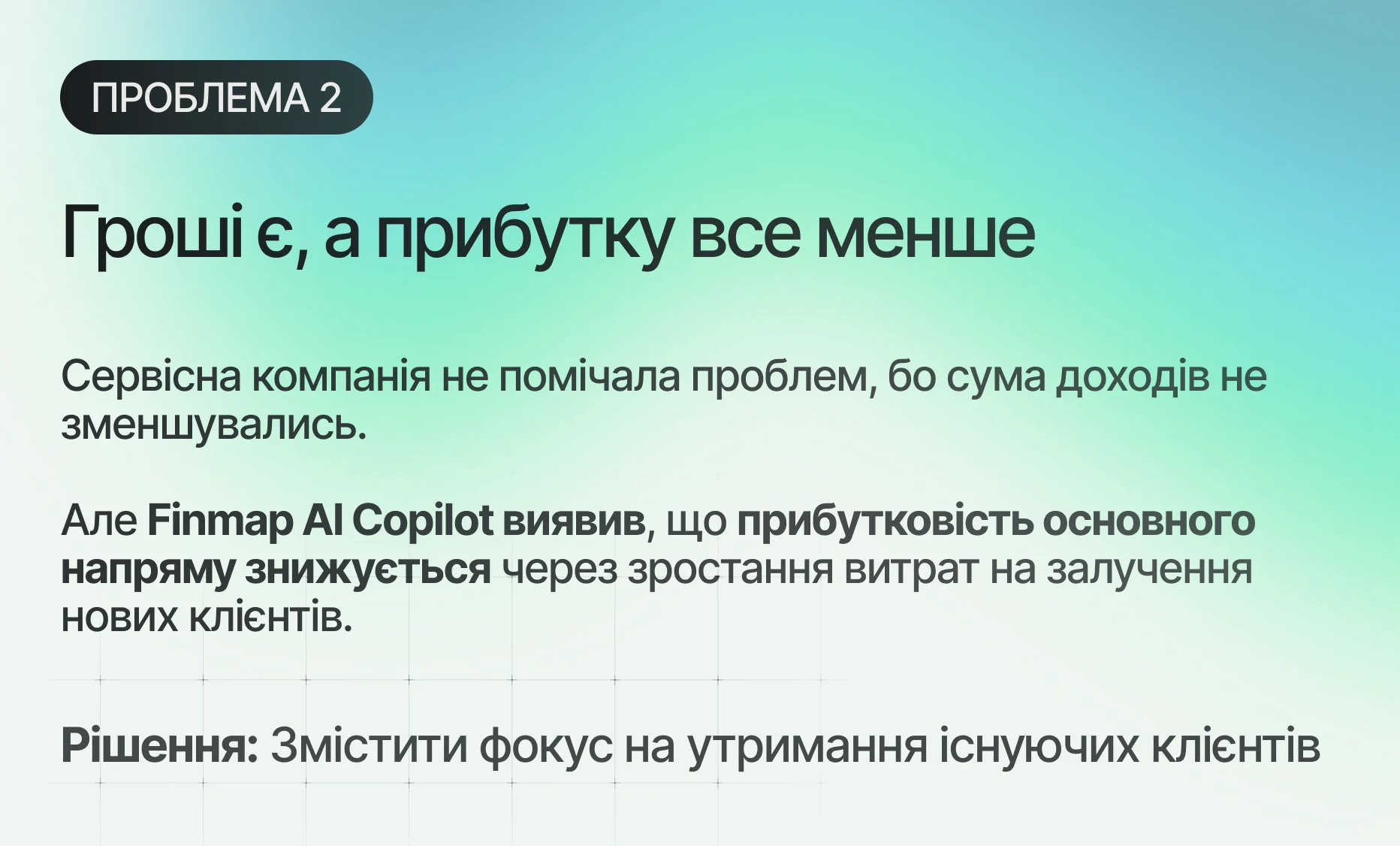 Рішення фінансових кейсів від Finmap AI Copilot