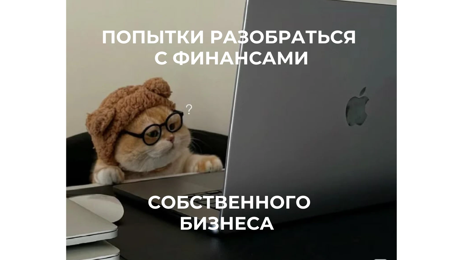 Попытки разобраться с финансами собственного бизнеса