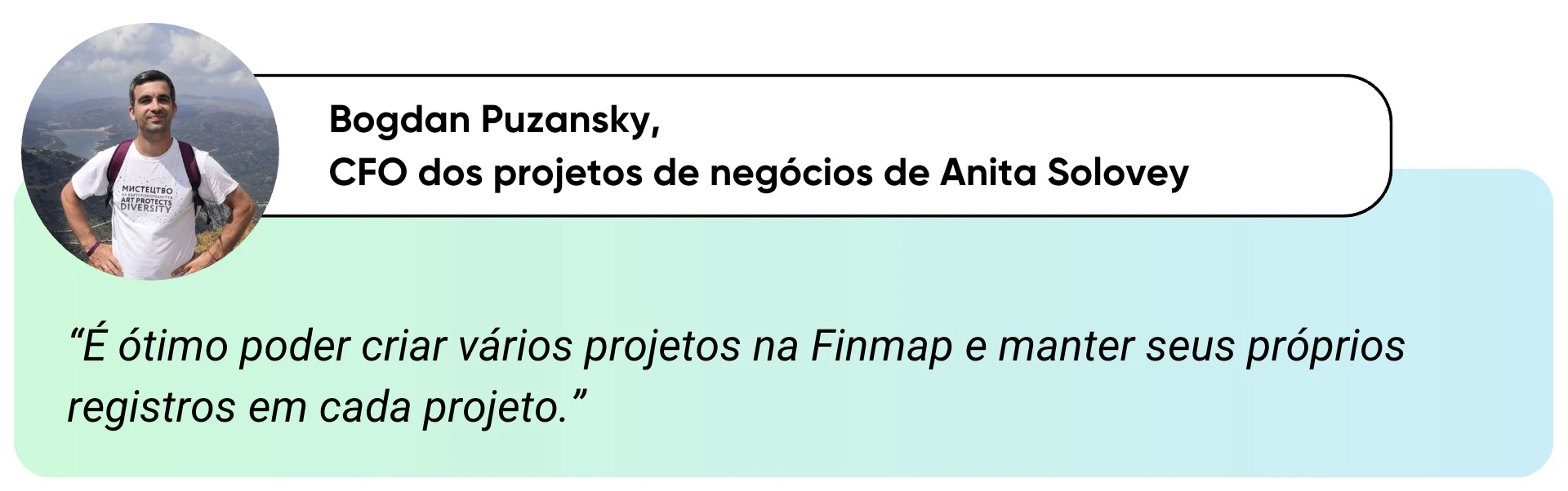 Citação de Bohdan Puzanskyi