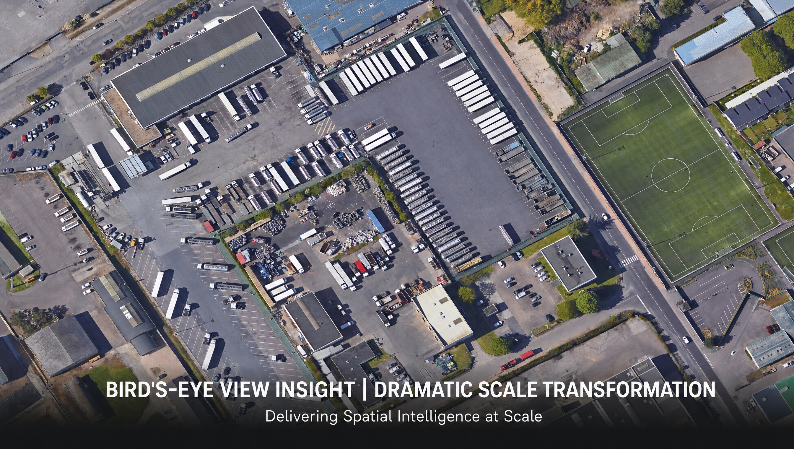 Bird's-Eye View Insight — Dramatic Scale Transformation