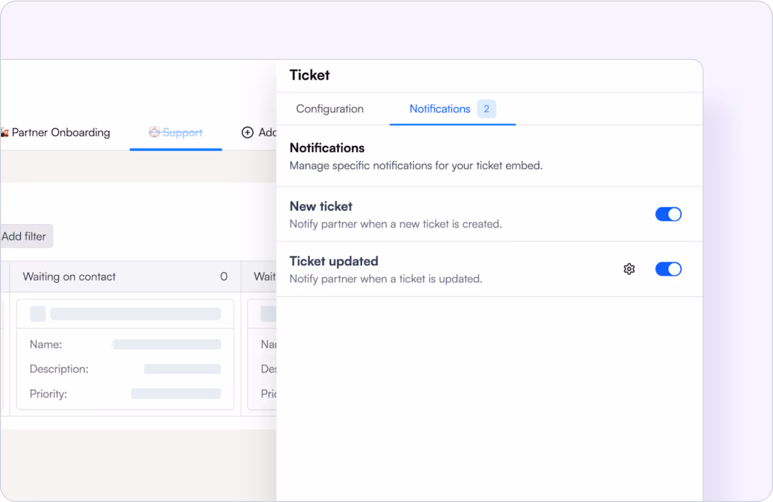 onboarding taks dashboard