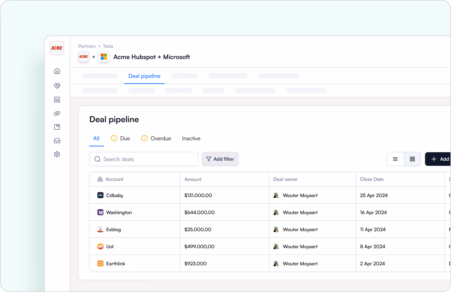 onboarding taks dashboard