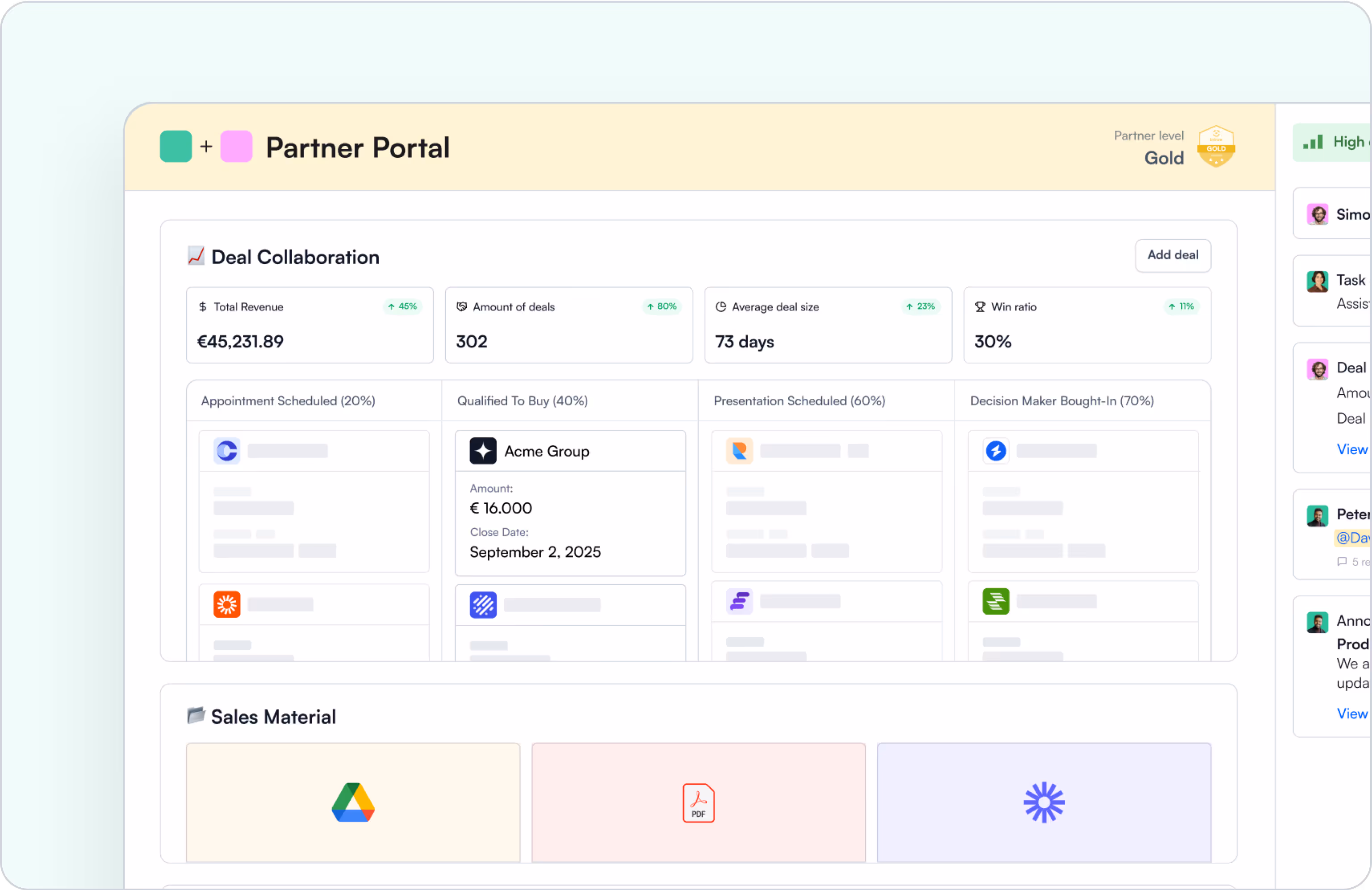onboarding taks dashboard