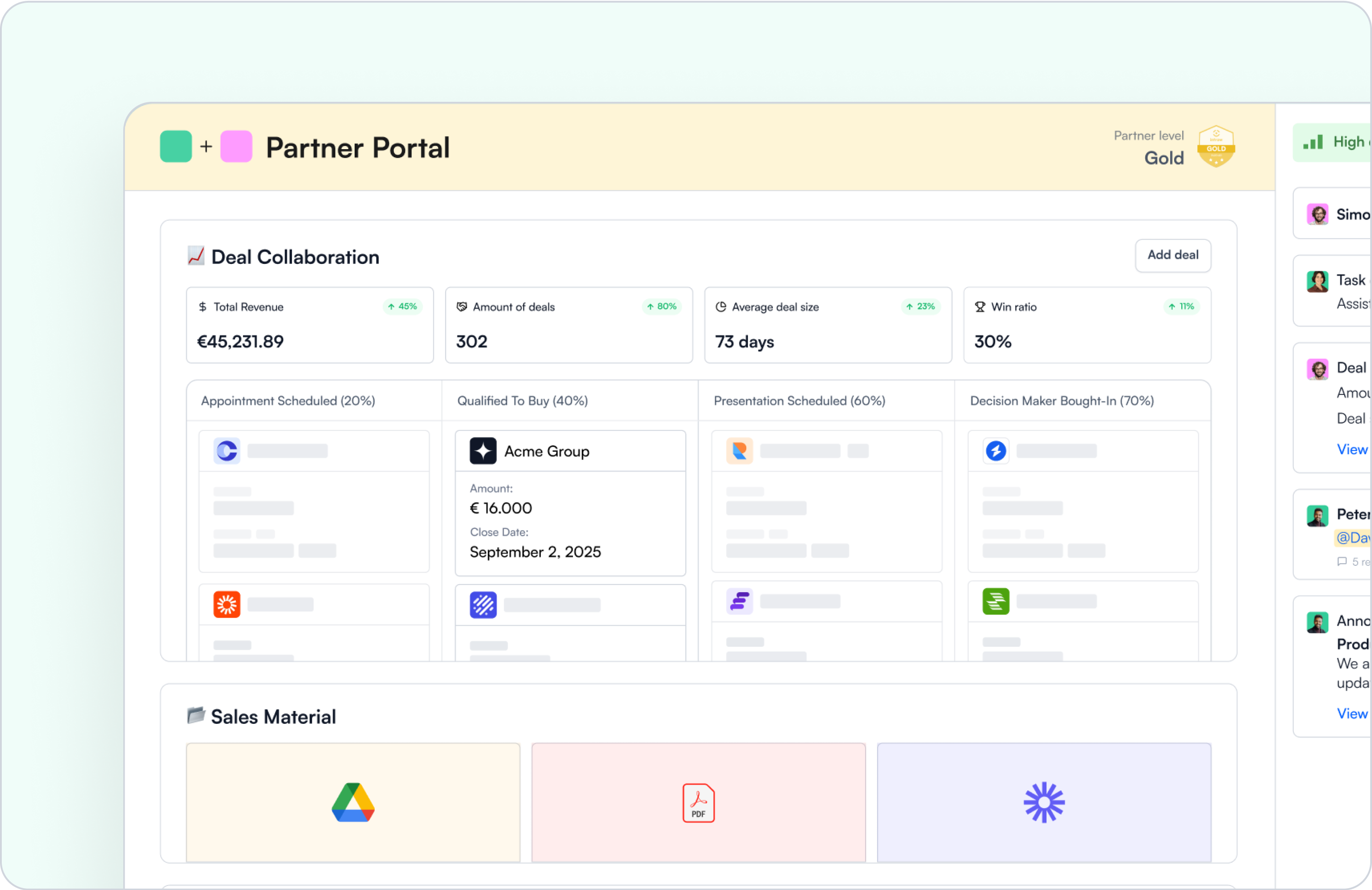 onboarding taks dashboard