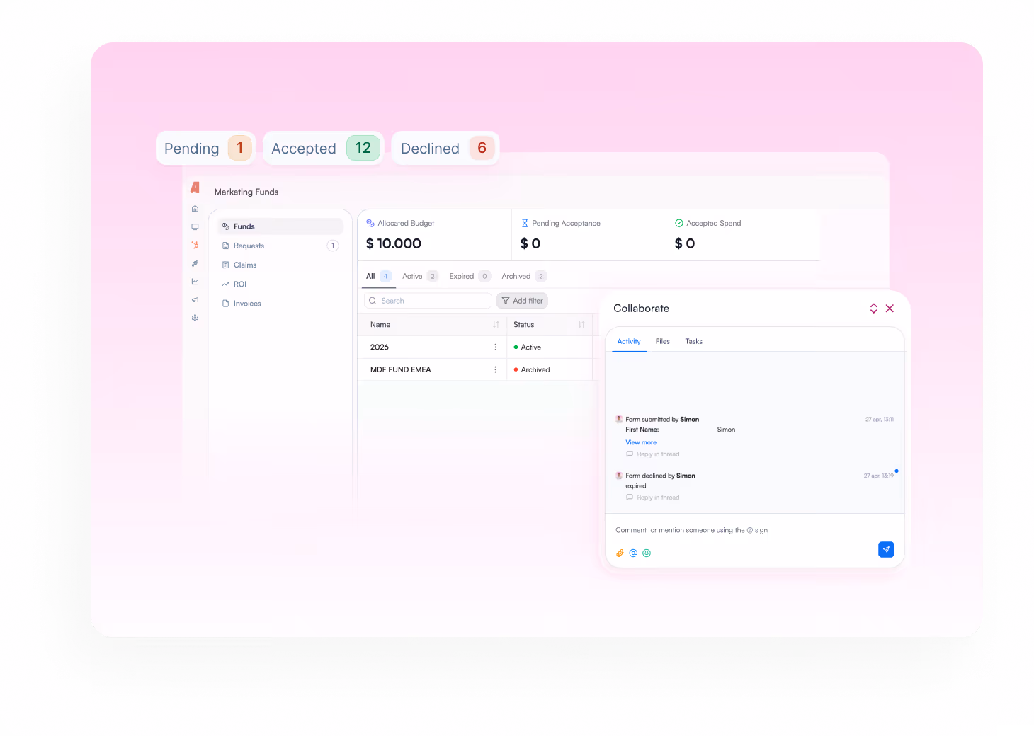 give visibility to partners