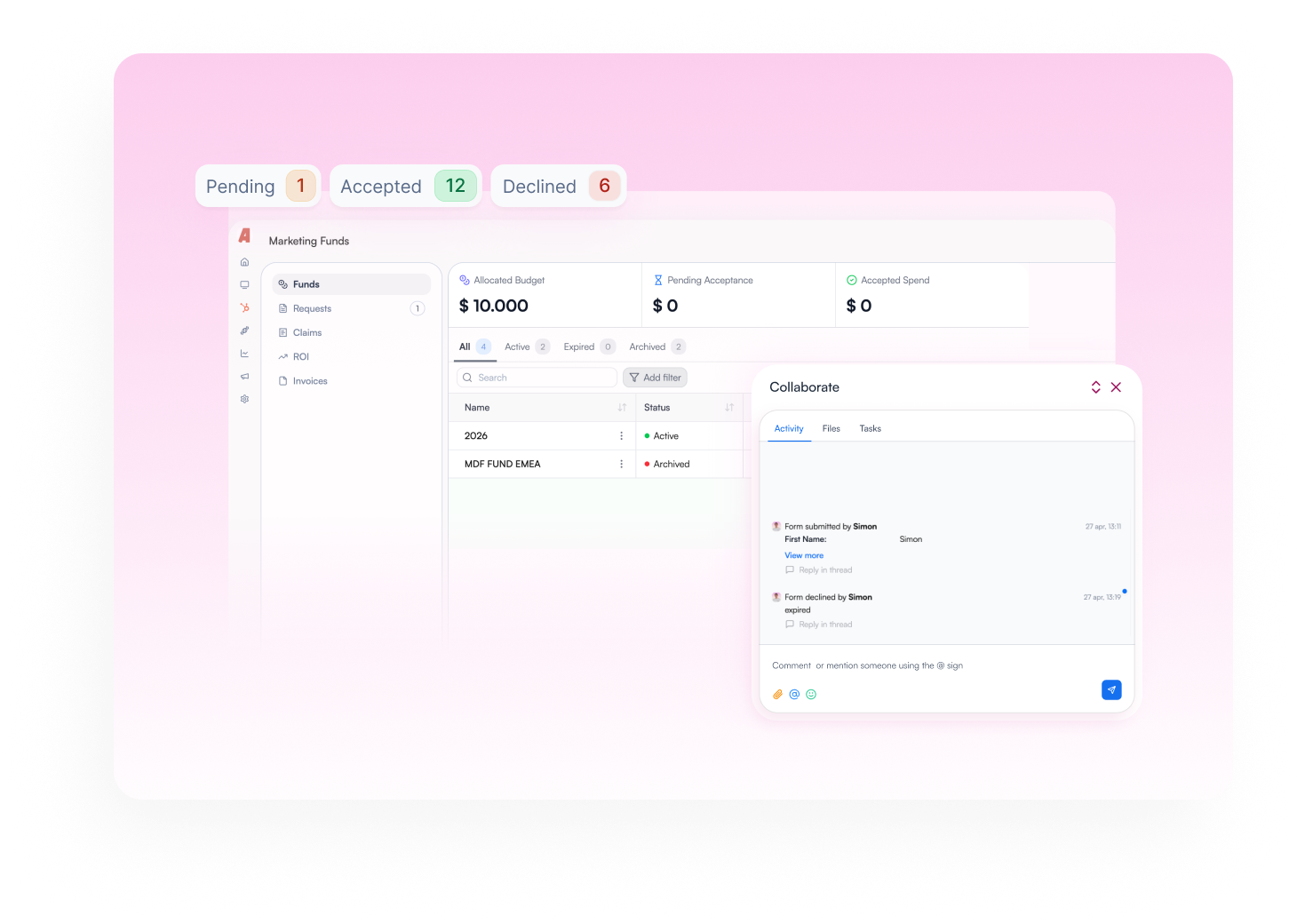 give visibility to partners