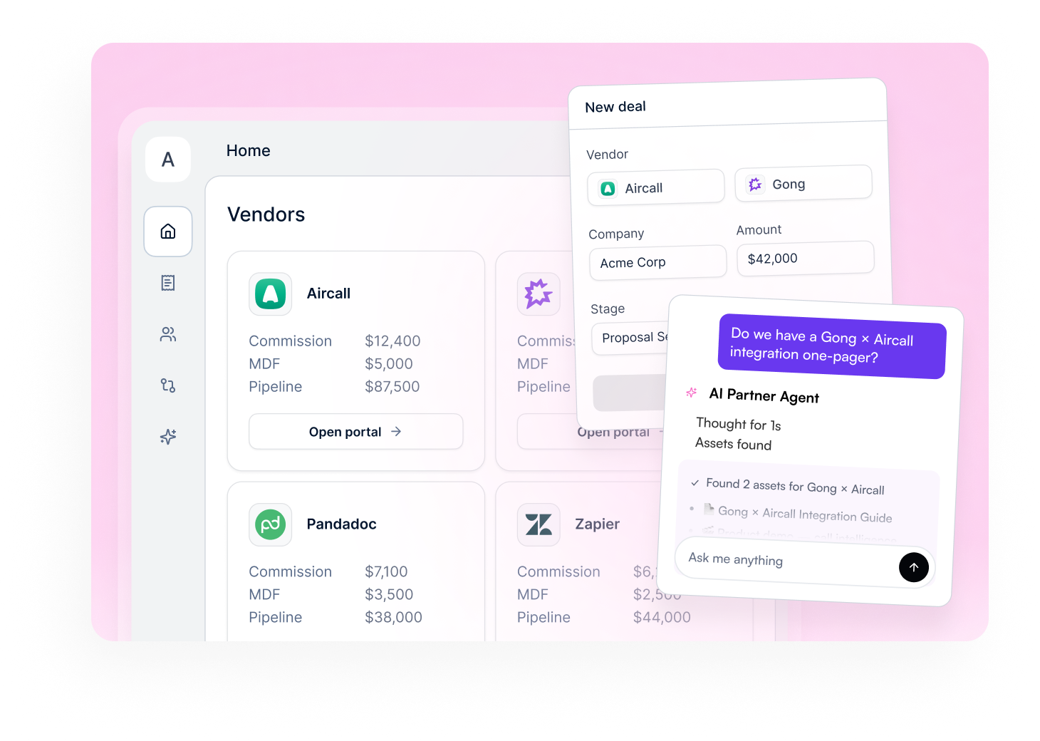 give visibility to partners