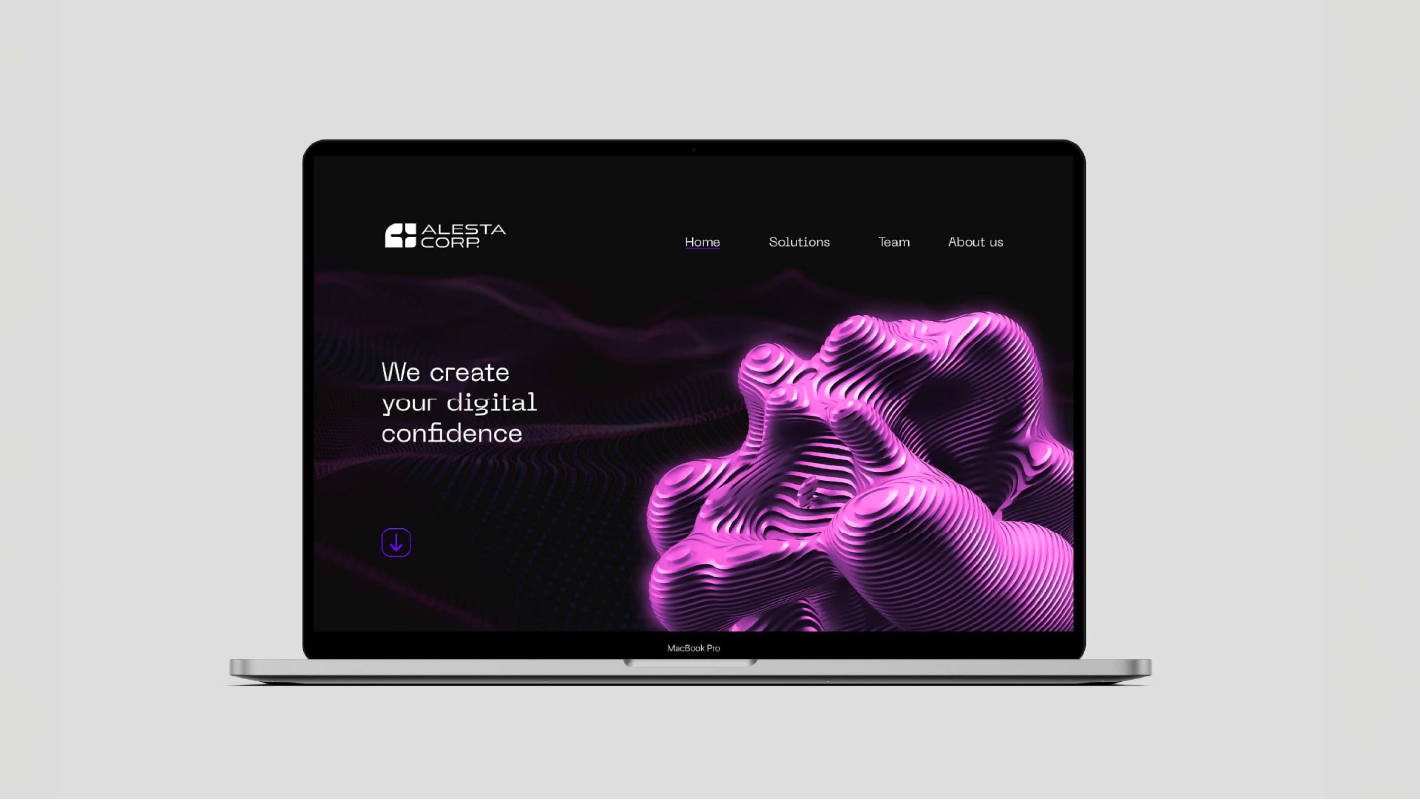 Brand identity for ALESTA CORP, image 4