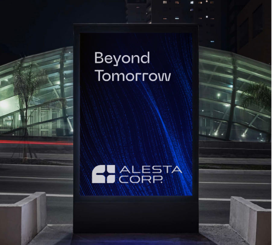 Brand identity for ALESTA CORP, image 11