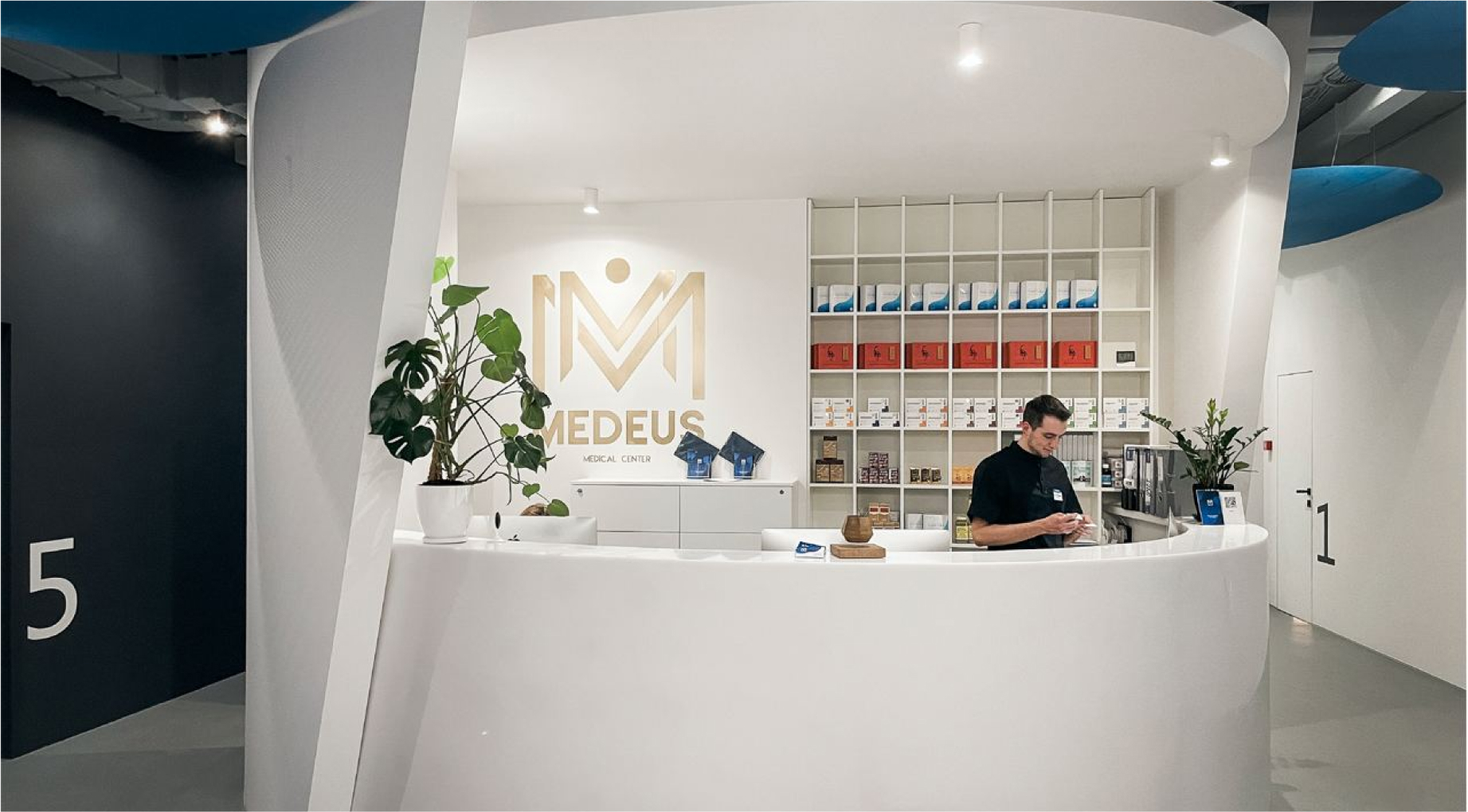 Логотип для MEDEUS medical center, зображення 3