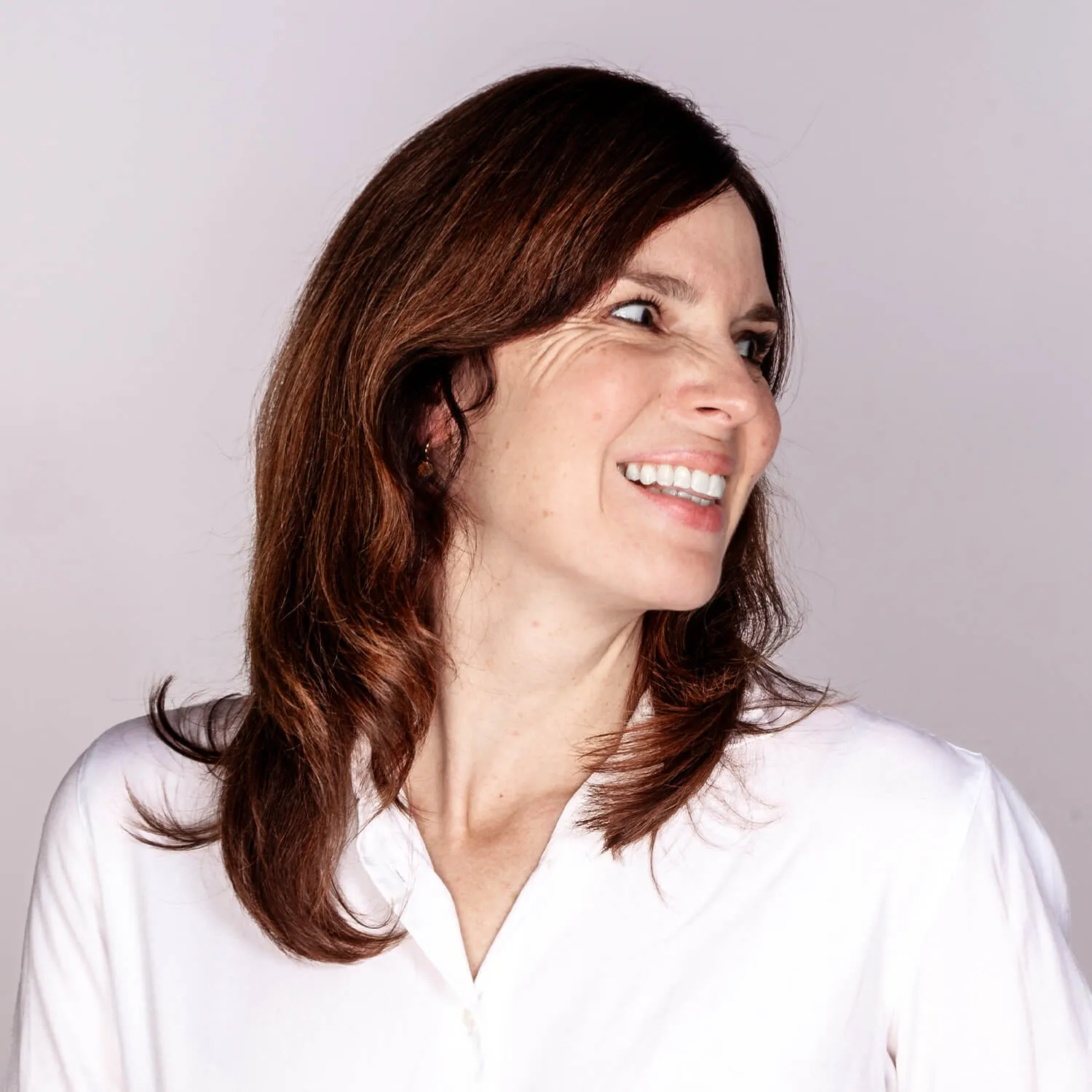 team member's portrait on white background