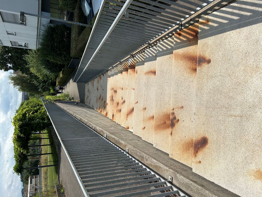 Treppe vor Instandsetzung