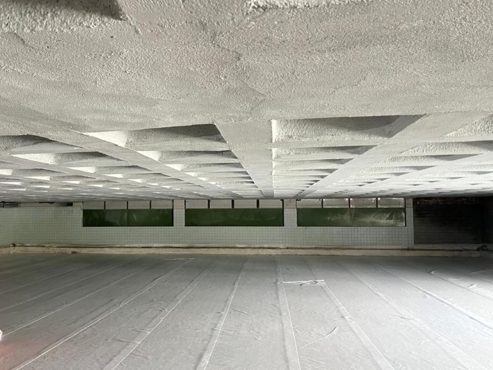 Fertige Kassettendecke