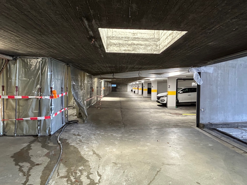 Schubverstärkung und Brandschutzanstrich