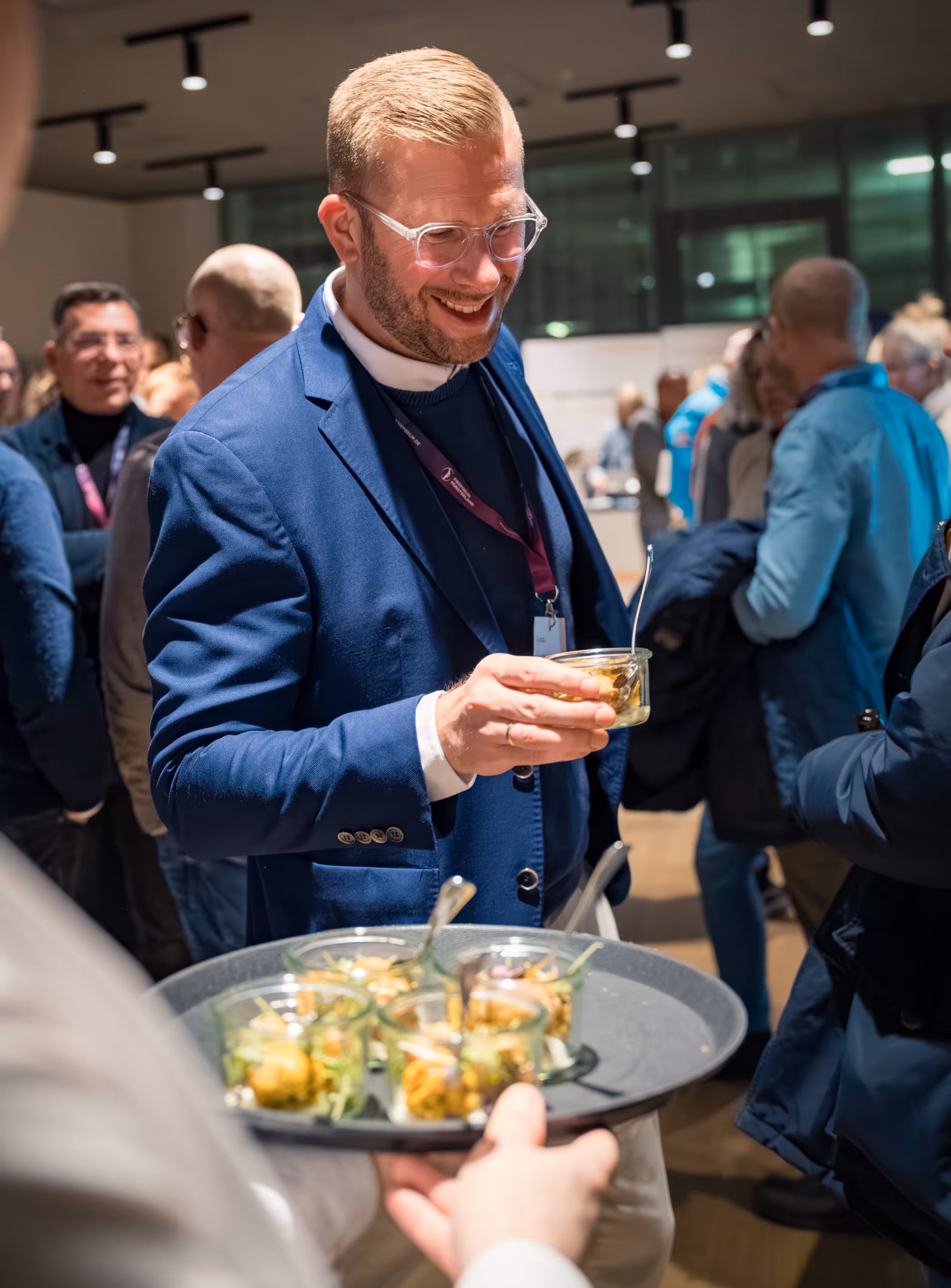 Selfie von Fachbesuchern des Knieforum Münsterland