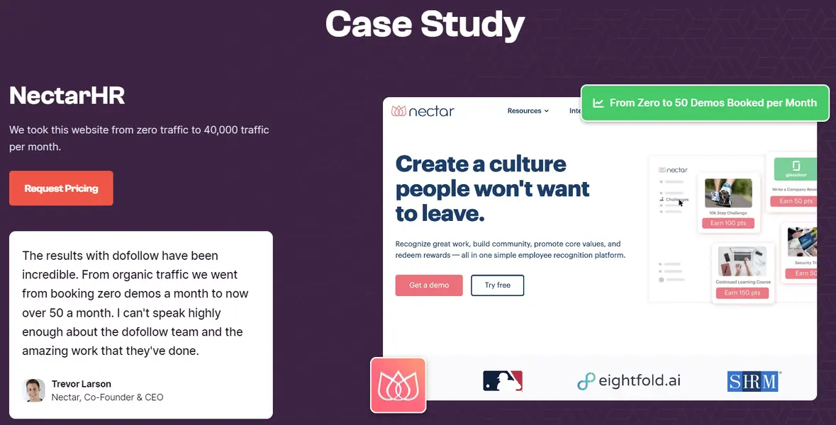 Link-building case study