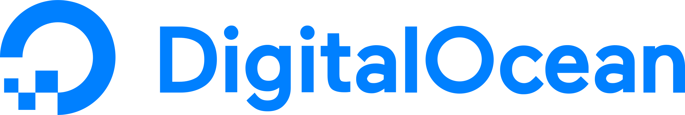 DigitalOcean company logo.