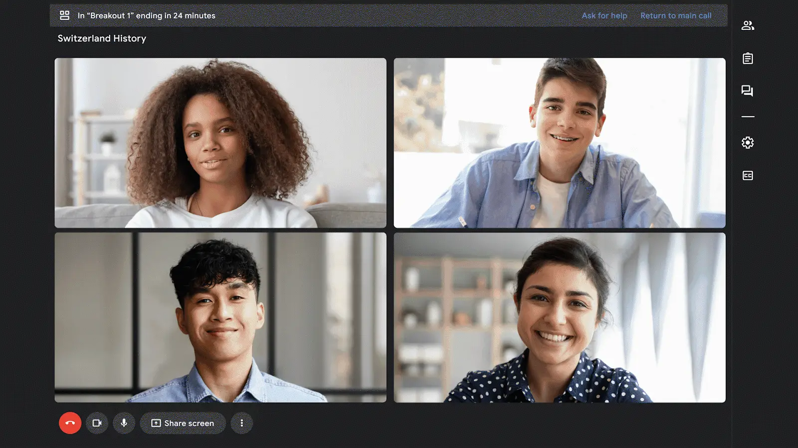 Cómo hacer una presentación en Google Meet en 2024