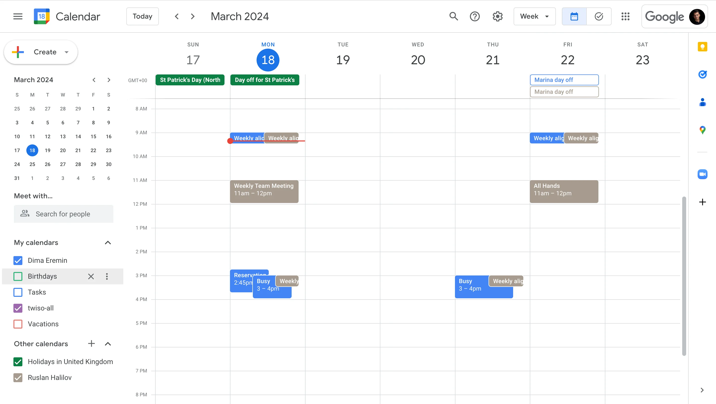 Cómo cancelar una reunión en Google Calendar