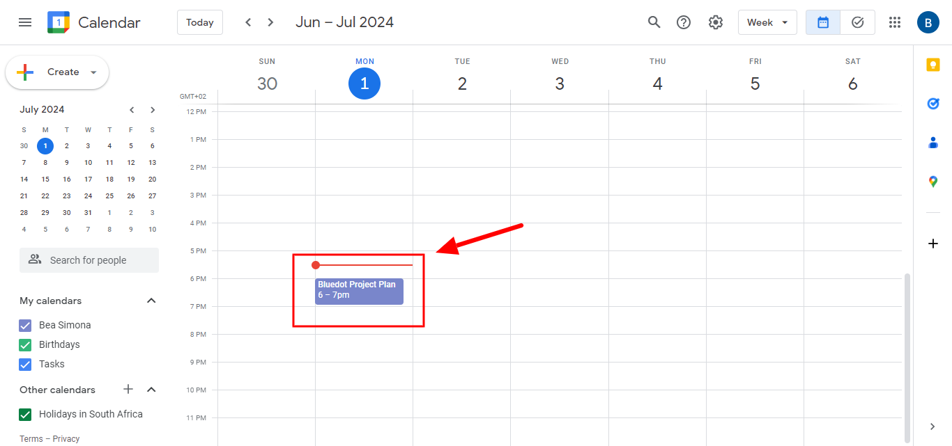 How to add event details in Google Calendar