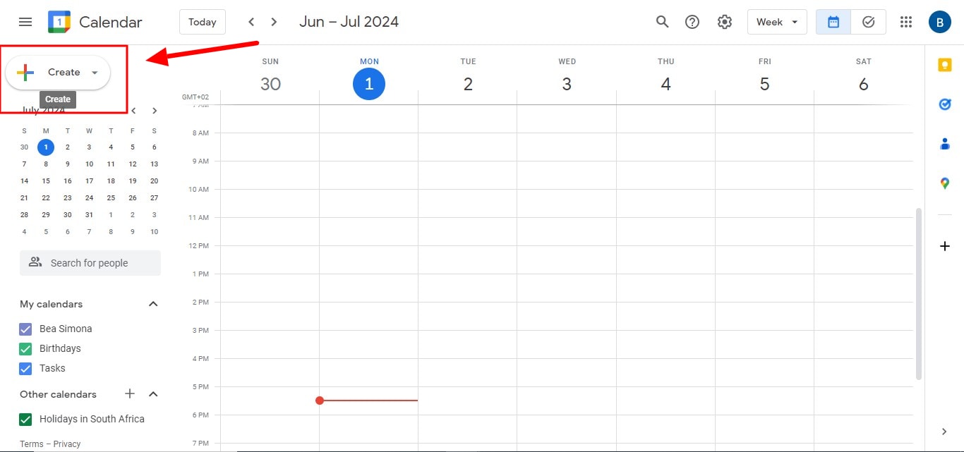 Acessando o Google Meet com o Google Calendar