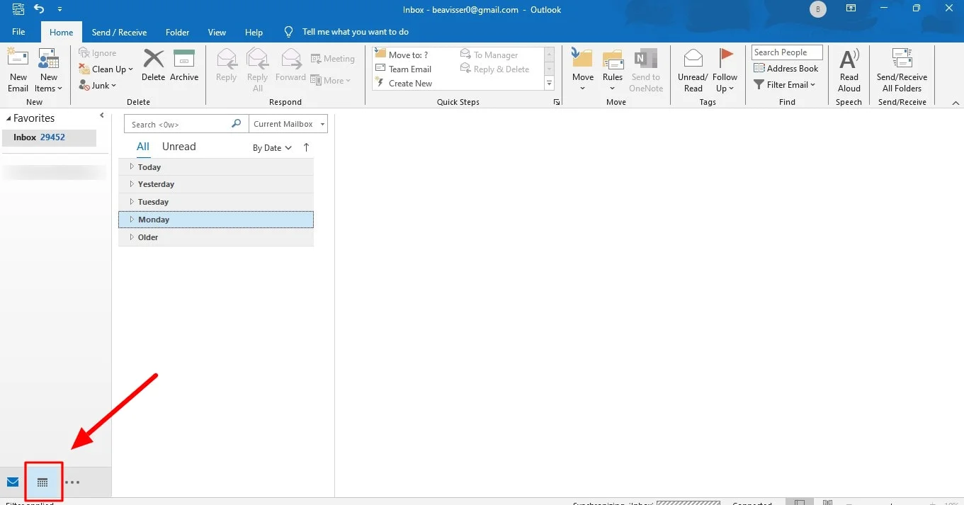 How to create meeting using Outlook