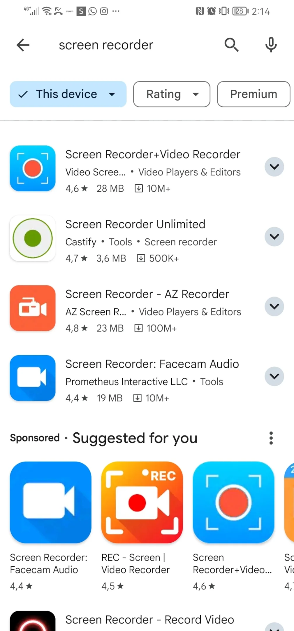 where to find a screen recording app