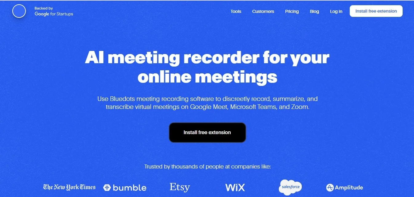 How to record Teams meetings with Bluedot