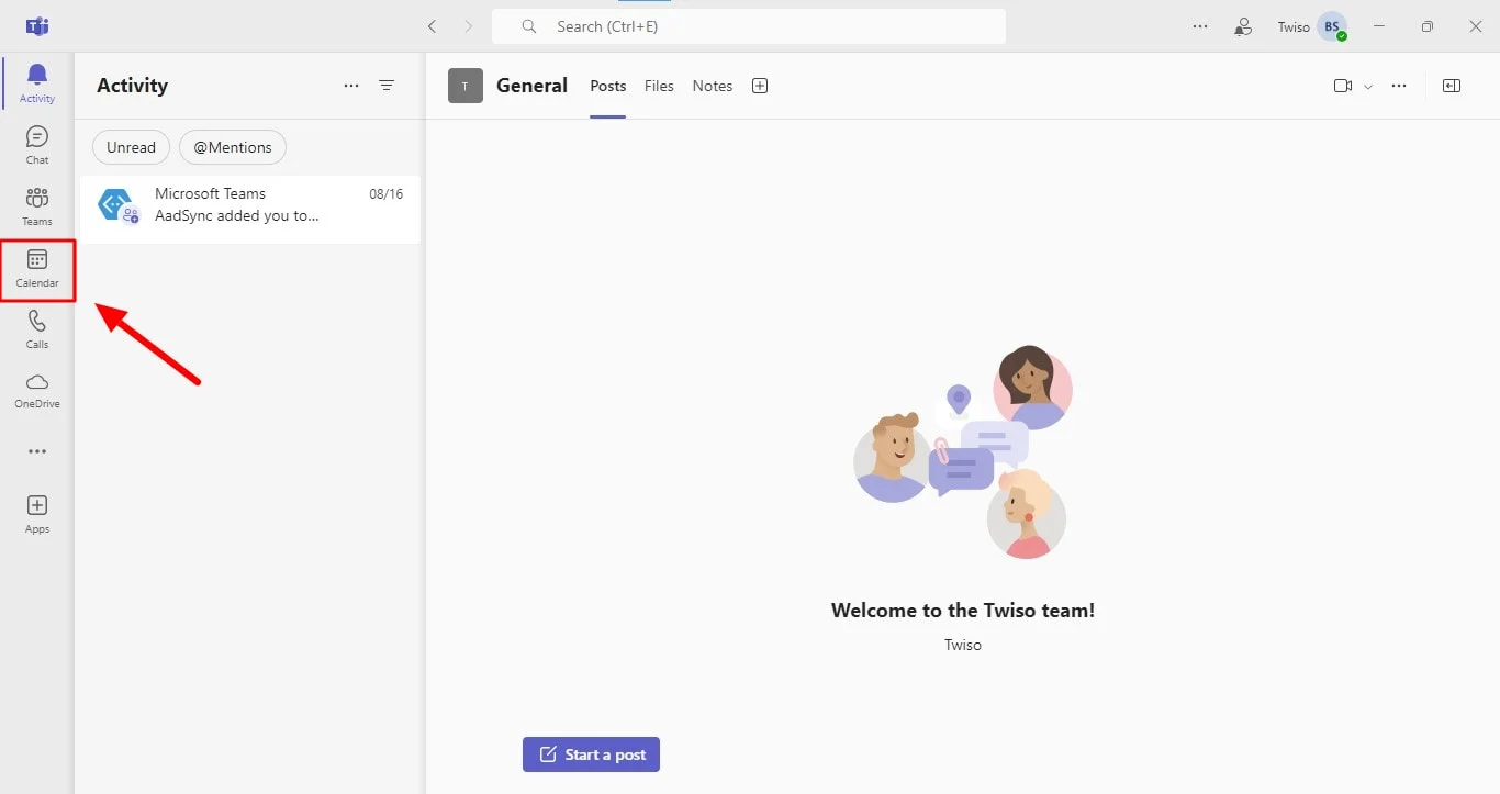 How to schedule a new meeting In Microsoft Teams