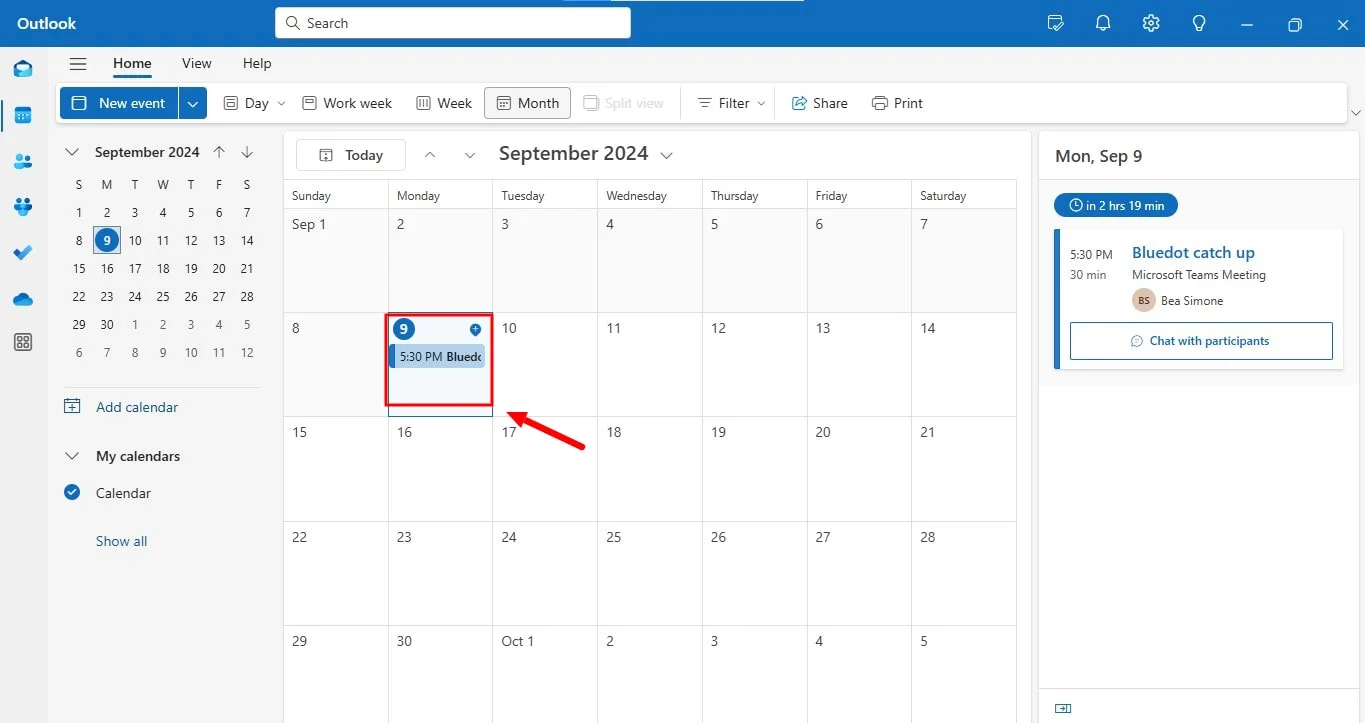 how to cancel a meeting In Outlook Calendar