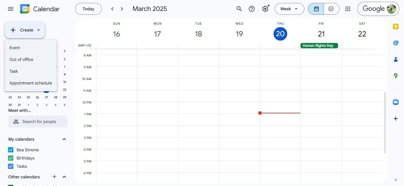 How to Create Google Calendar Invite on Desktop