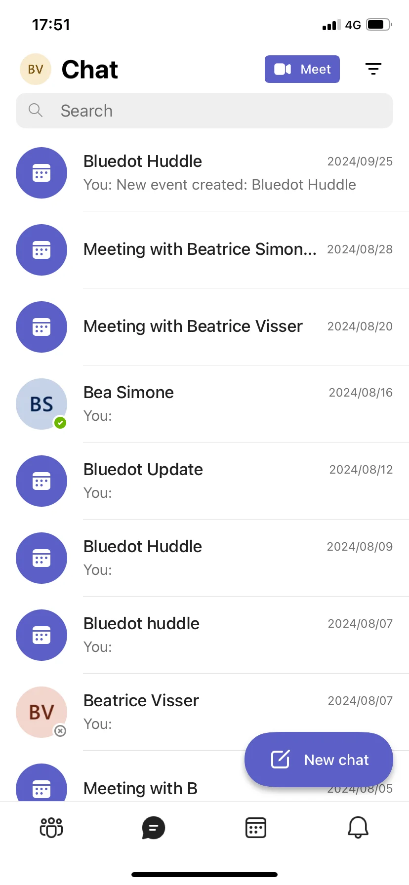 Microsoft Teams on mobile