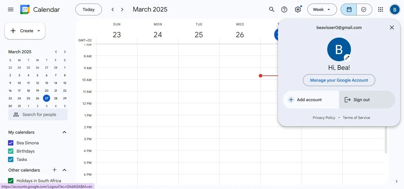 Troubleshoot Google Calendar Privacy Issues