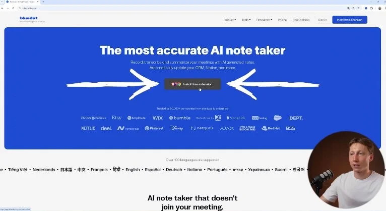 How to download and install the Bluedot extension