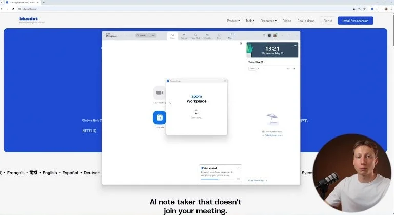 How to open Zoom and start a new meeting