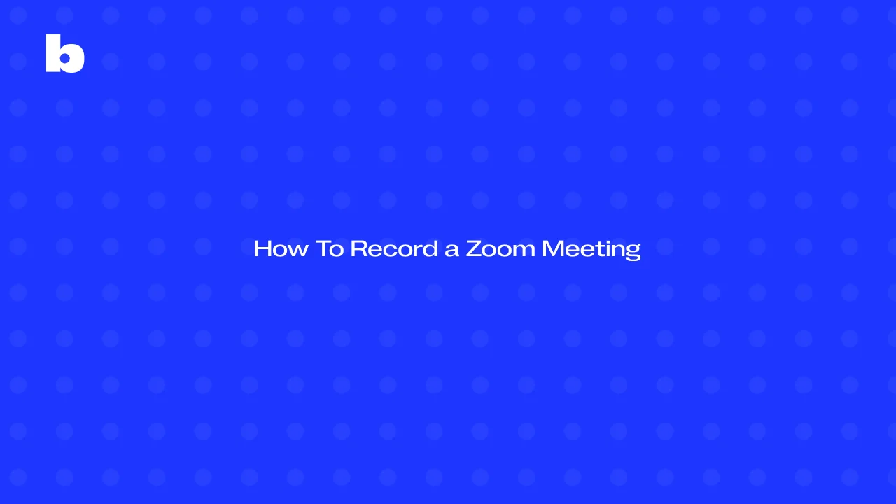 Cómo grabar una reunión de Zoom sin permiso en 2025