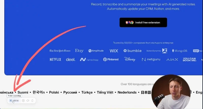 How to stop a Zoom meeting recording with Bluedot