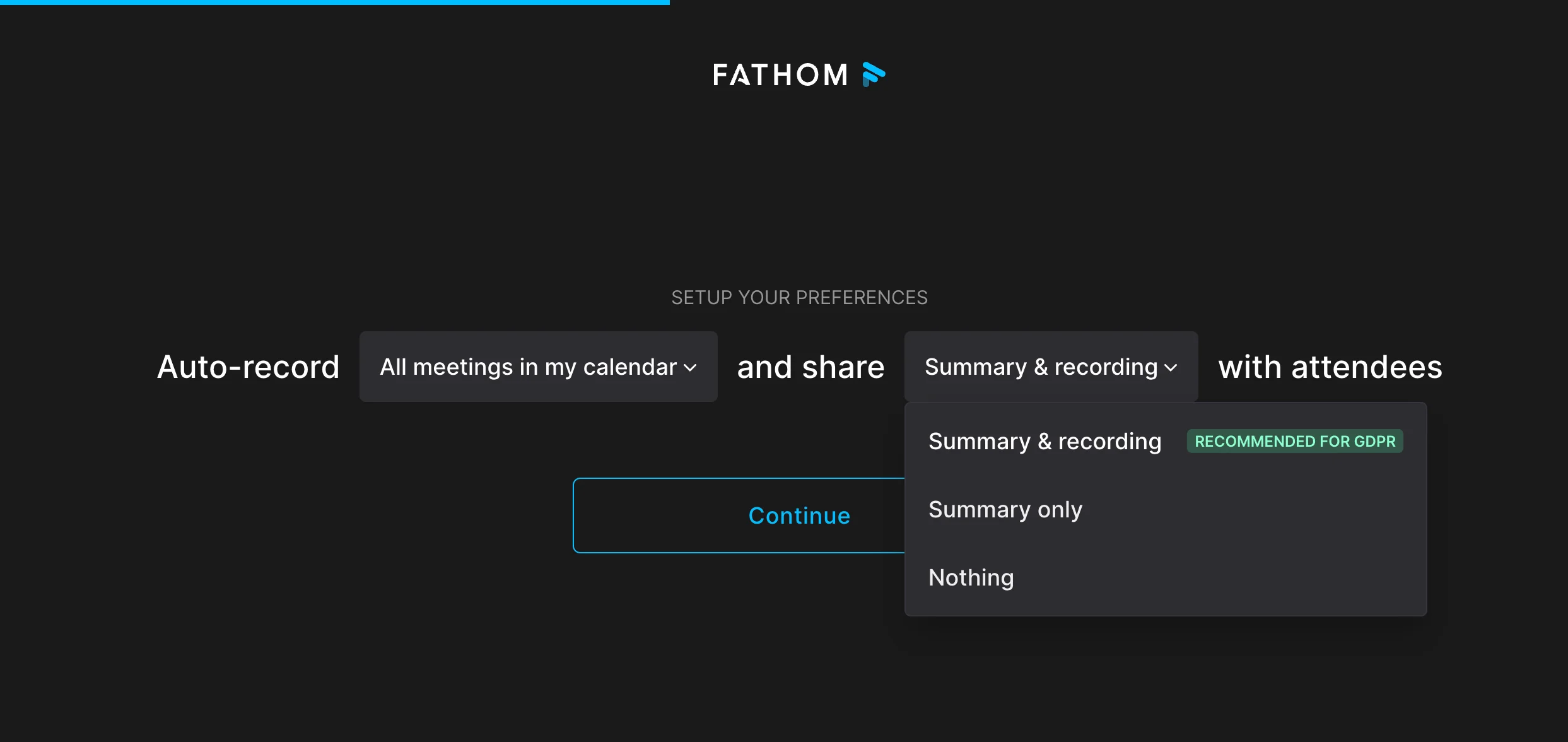 Fathom AI Onboarding