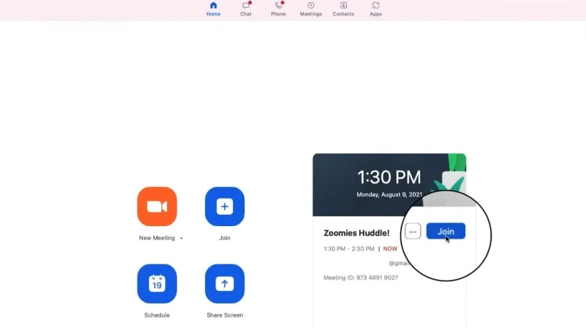 Desktop Zoom App