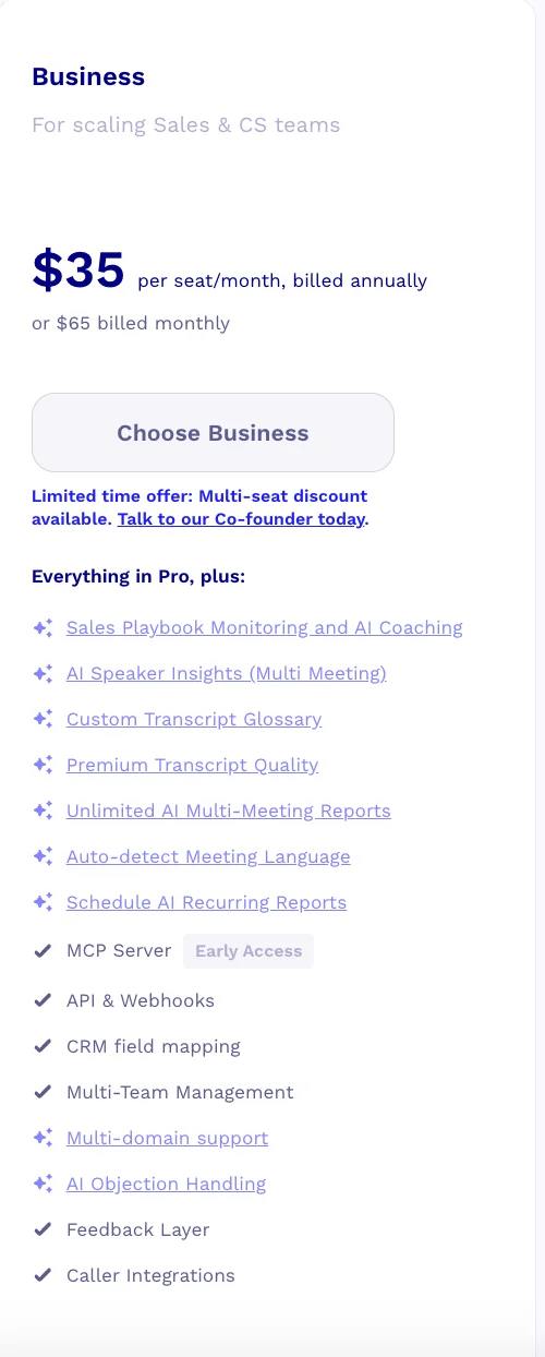 tl;dv Business Plan